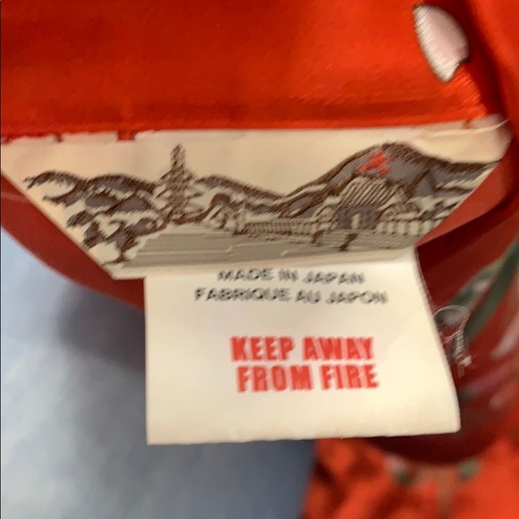 Kimono 👘 Made in Japan 🇯🇵 size L (Kids) (Red) - Picture 8 of 12